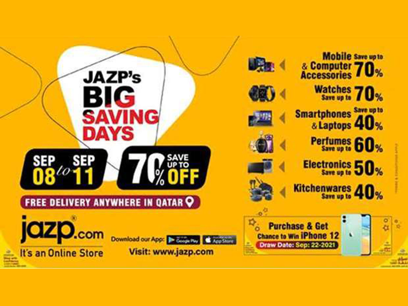 Get geared for Jazp.com’s Big Saving Days